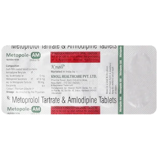 metopole am tablet 10's